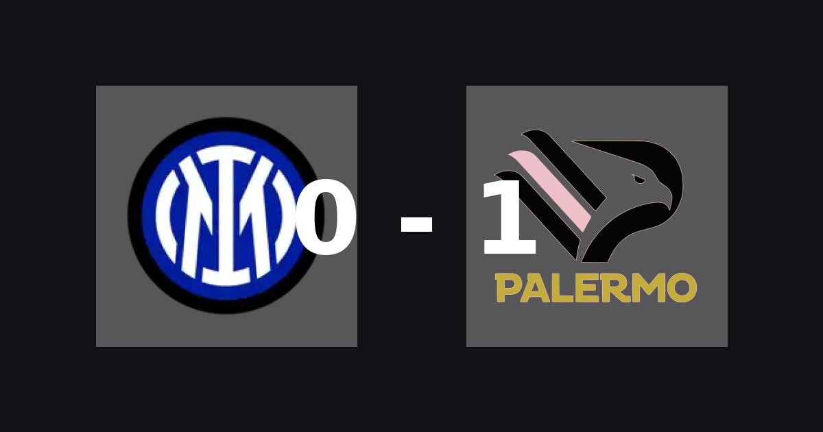 Palermo corsara di misura contro Inter