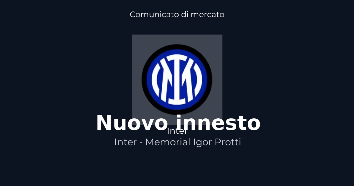 Nuovo innesto
