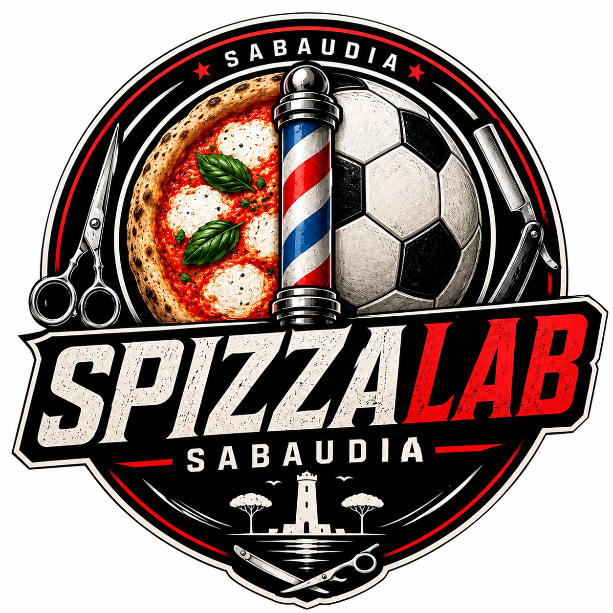 Logo squadra SPIZZA LAB SABAUDIA - tornei calcio amatoriale pontino