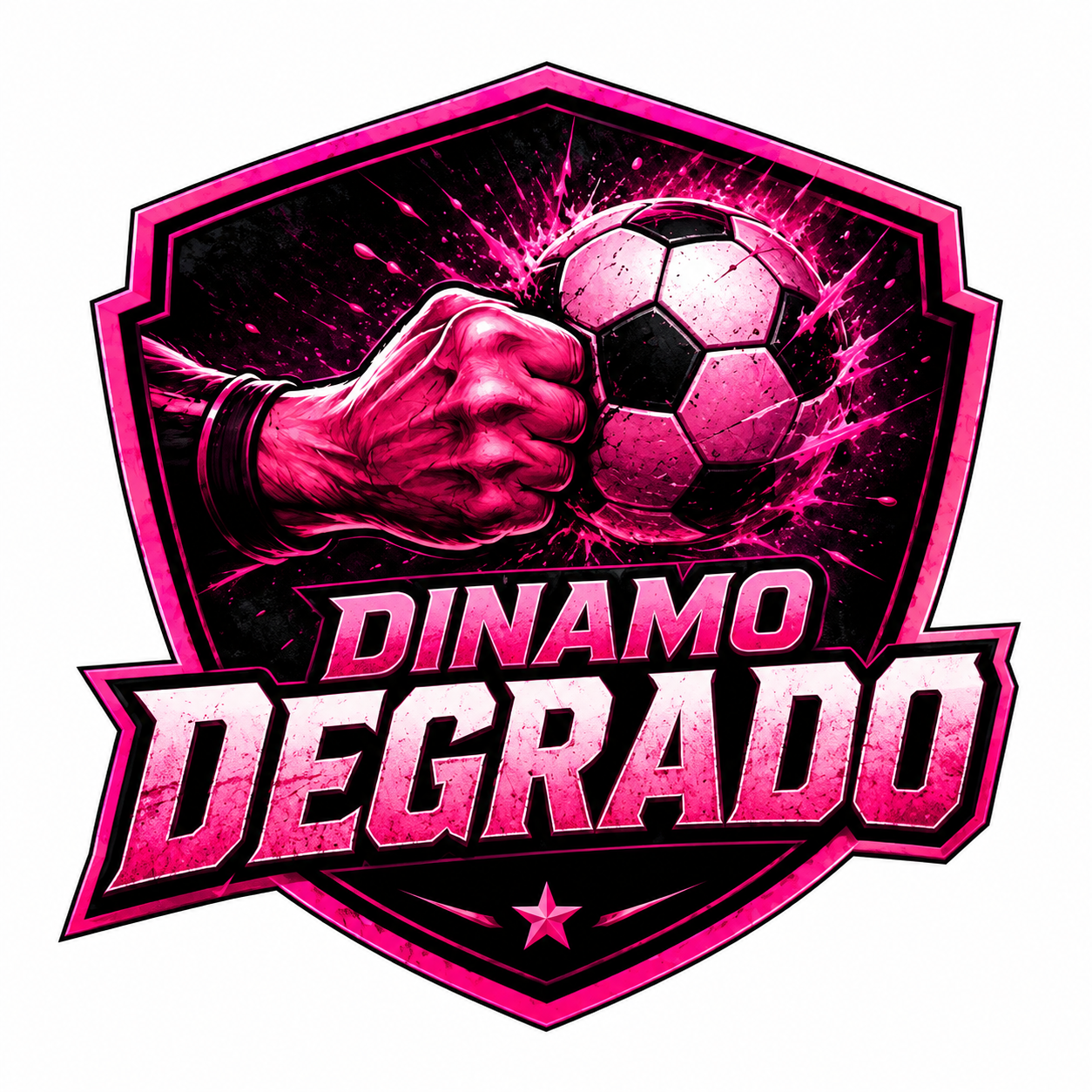Logo squadra DINAMO DEGRADO - tornei calcio amatoriale pontino