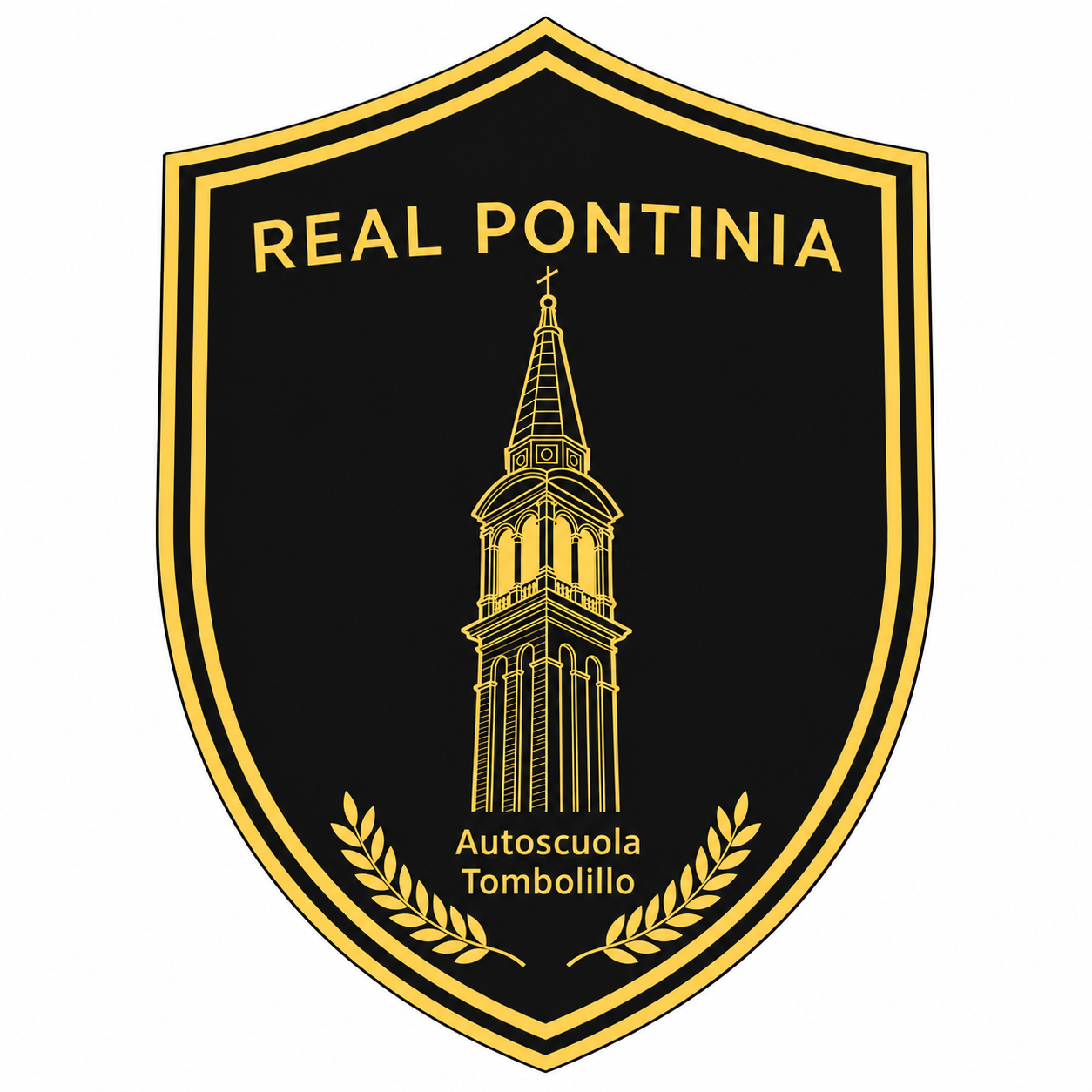 Logo squadra REAL PONTINIA - tornei calcio amatoriale pontino